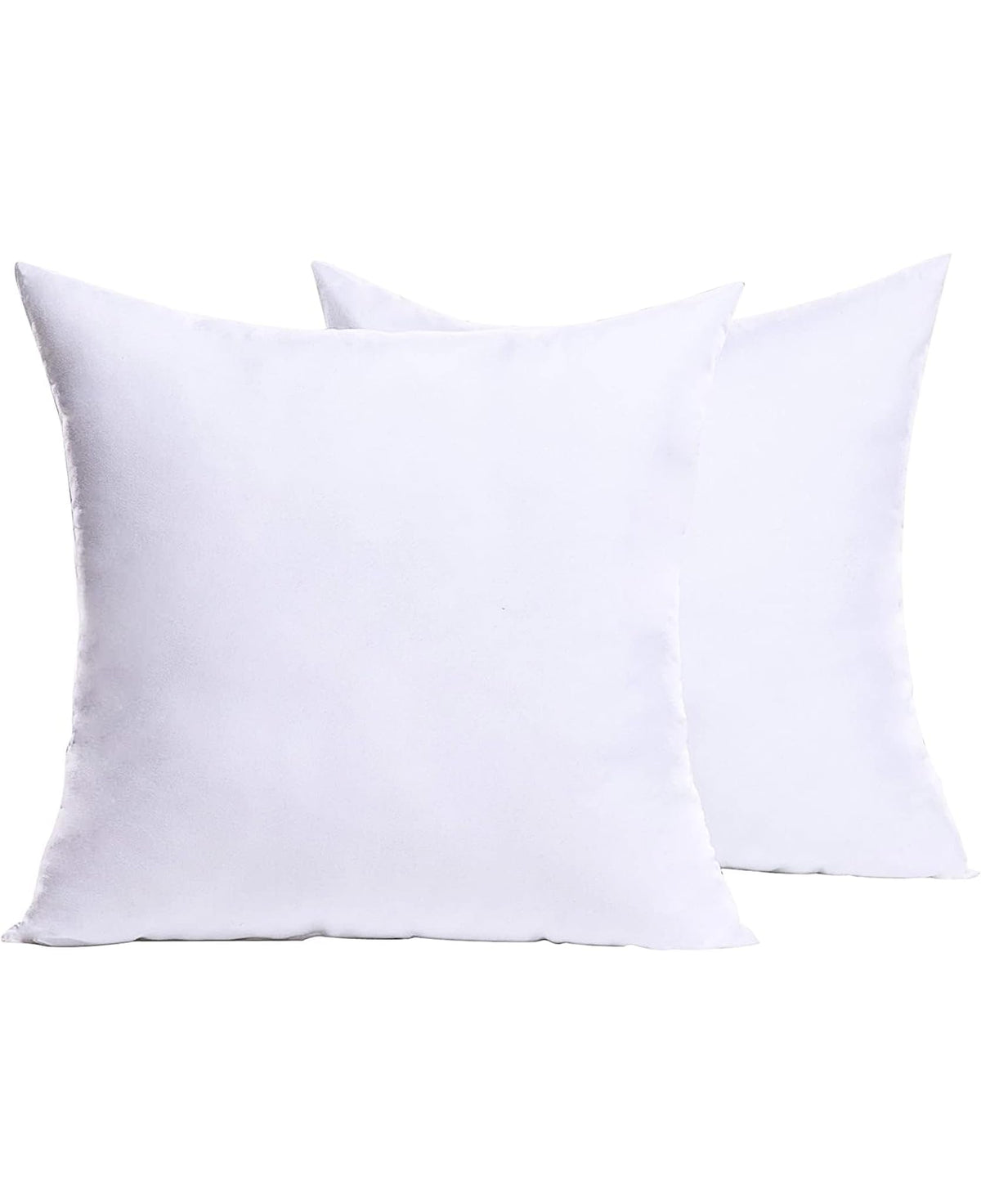 Cozy Bed Euro Throw Pillows Insert (Pack Of 2, White) 26 X 26 Inches (Suitable For 25-27 Pillowcase.), Bed Pillows For Sleeping