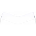Plymor Clear Acrylic Open Book Display Stand, Flat, 19.625' W X 12' D X 3.5' H