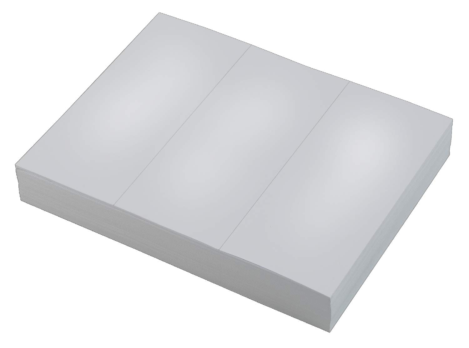 Tops Laser Cut Sheet Paper, Perforated Every 3 2/3 Inches , 8.5 X 11 Inches, 20 Pound, 500 Sheets, White, (5030)