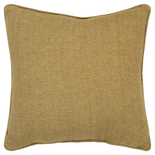 Rizzy Home Solid Decorative Down Filler Pillow