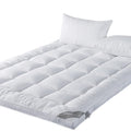 Naluka Pillow Top Mattress Topper Full Down Alternative Cooling Mattress Pad 2Inch Thick Pillowtop Mattress Cover