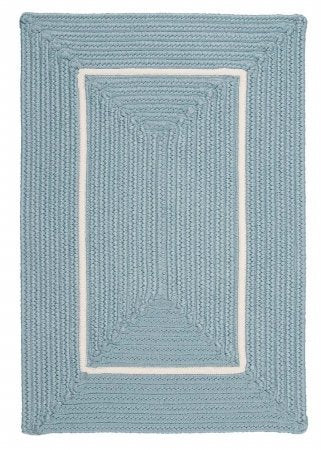 Colonial Mills Doodle Edge Fy32 Light Blue Blue 3X5 - Area Rug