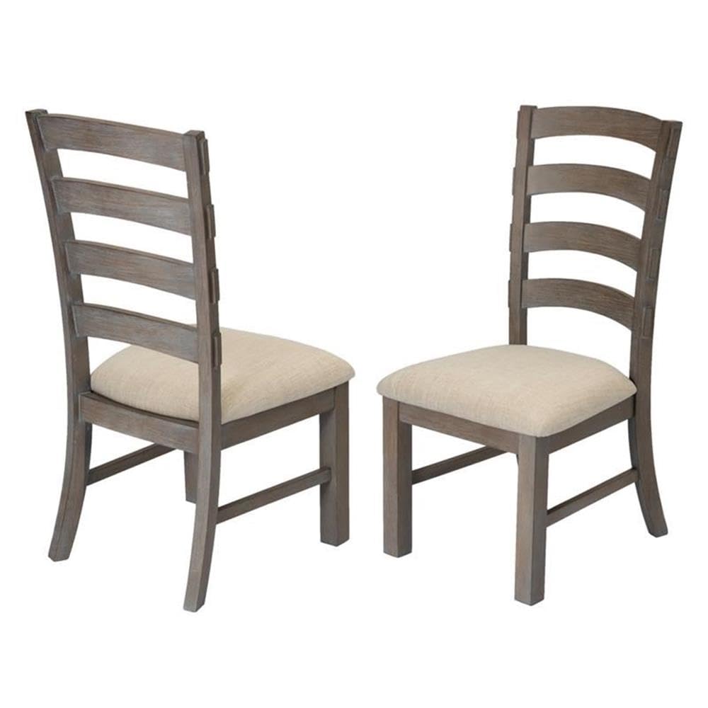 Best Quality Furniture D22-Sc2 Dining Chairs (Set Of 2) Beige
