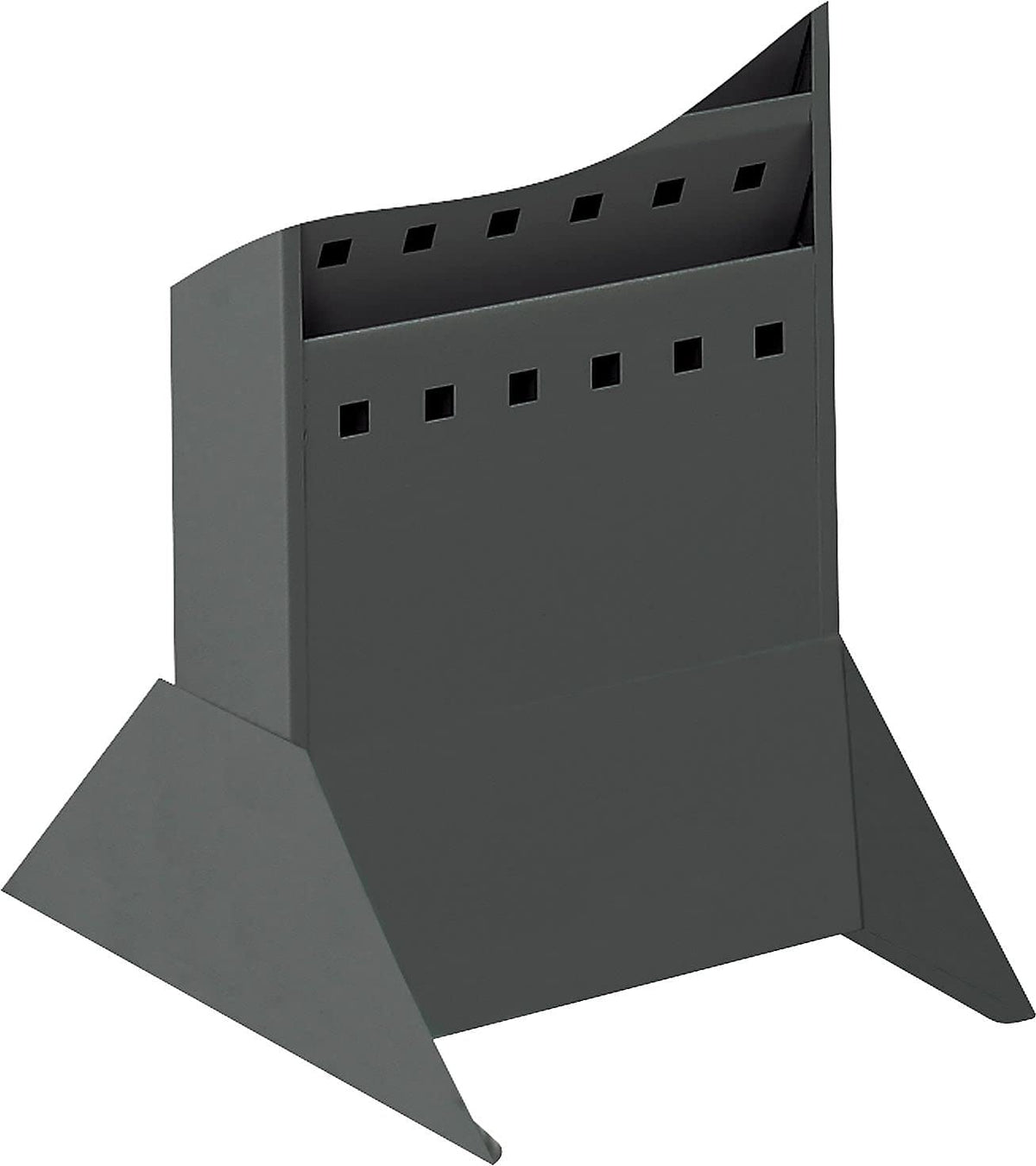 Safco Products 4323BL Steel Base for Steel Magazine Rack (sold separately), Black