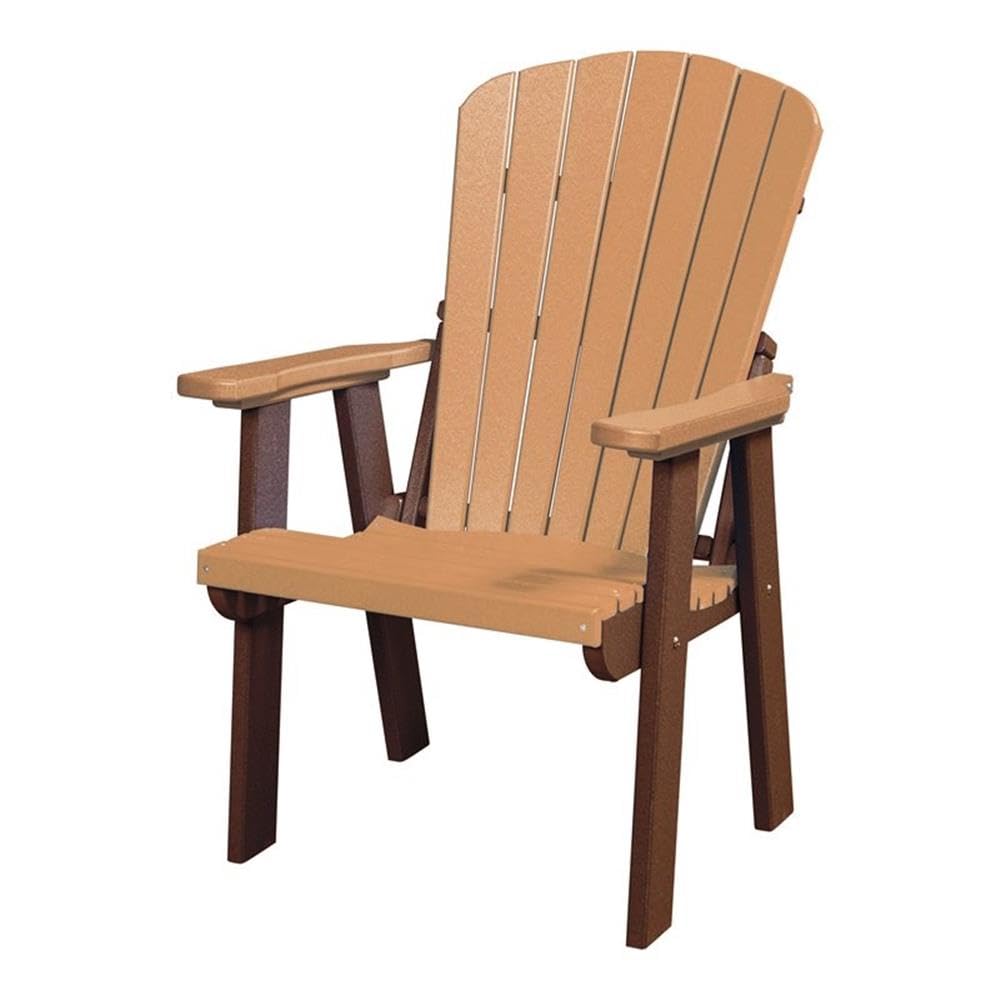 American Furniture Classics 511CTB Fan Back Chair, Cedar and Tudor Brown