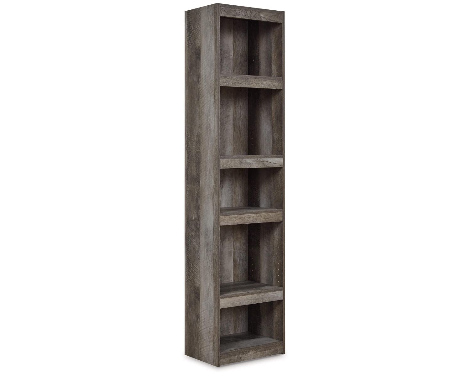 Signature Design by Ashley Wynnlow Rustic Pier-Style 72 Bookcase, Grayish Brown