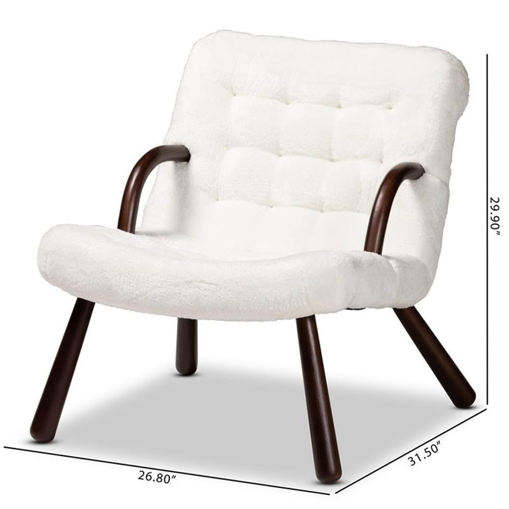 Baxton Studio Eisa Accent Chair - Thumbnail 4