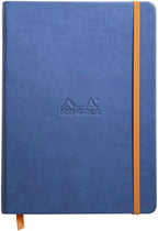 Rhodia Rhodiarama Webnotebook - Lined 96 Sheets - 5 1/2 X 8 1/4 - Sapphire Cover