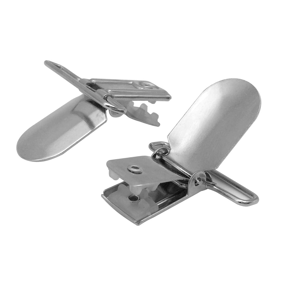 Raytour 20 Pieces Men Suspender Clips Heavy Duty Bed Sheet Fasteners Clips Sheet Straps Holder Fasteners Clips