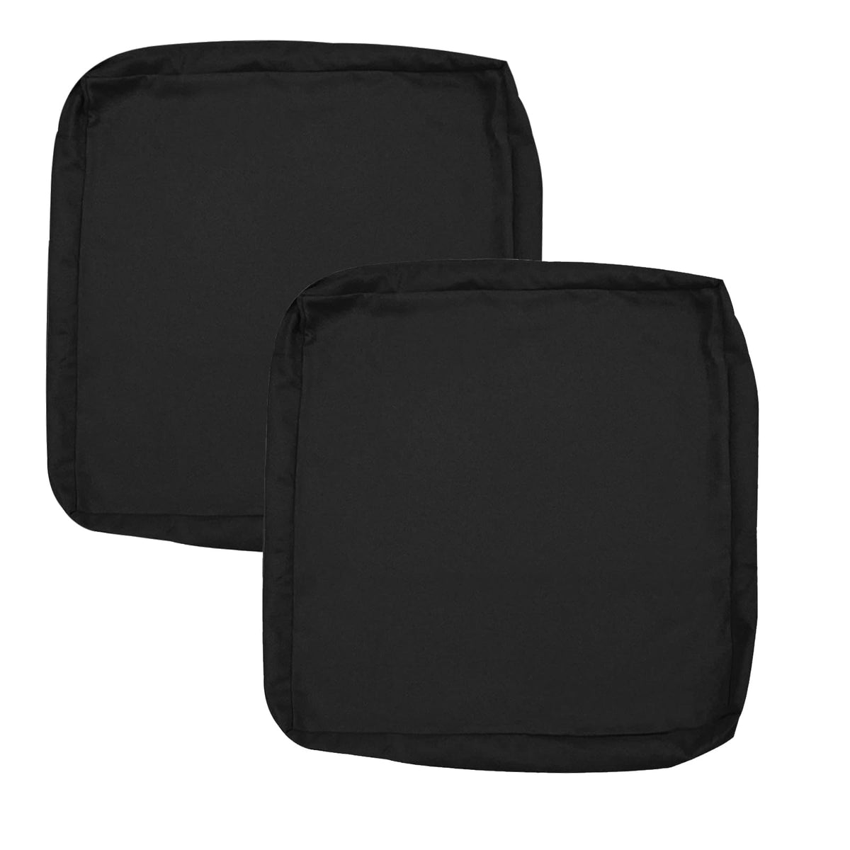 Oslimea Outdoor Patio Cushion Covers Replacement 18X18X2 Inch 2Pack Patio Furniture Cushion Seat Cover Waterproof Washable Sofa