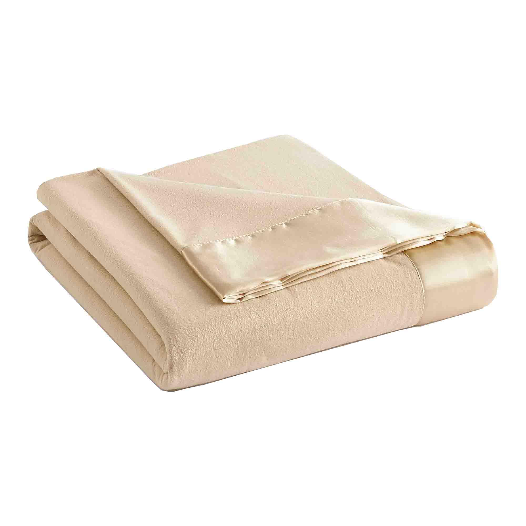 Thermee Micro Flannel King-Size Blanket, Lightweight All Seasons Cozy Blanket, Throw Blankets for Home and Living Room, Soft Bla