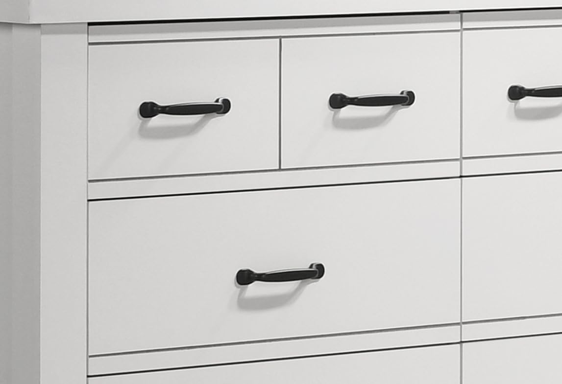LILOLA LIVING Cassini White 6-Drawer Dresser