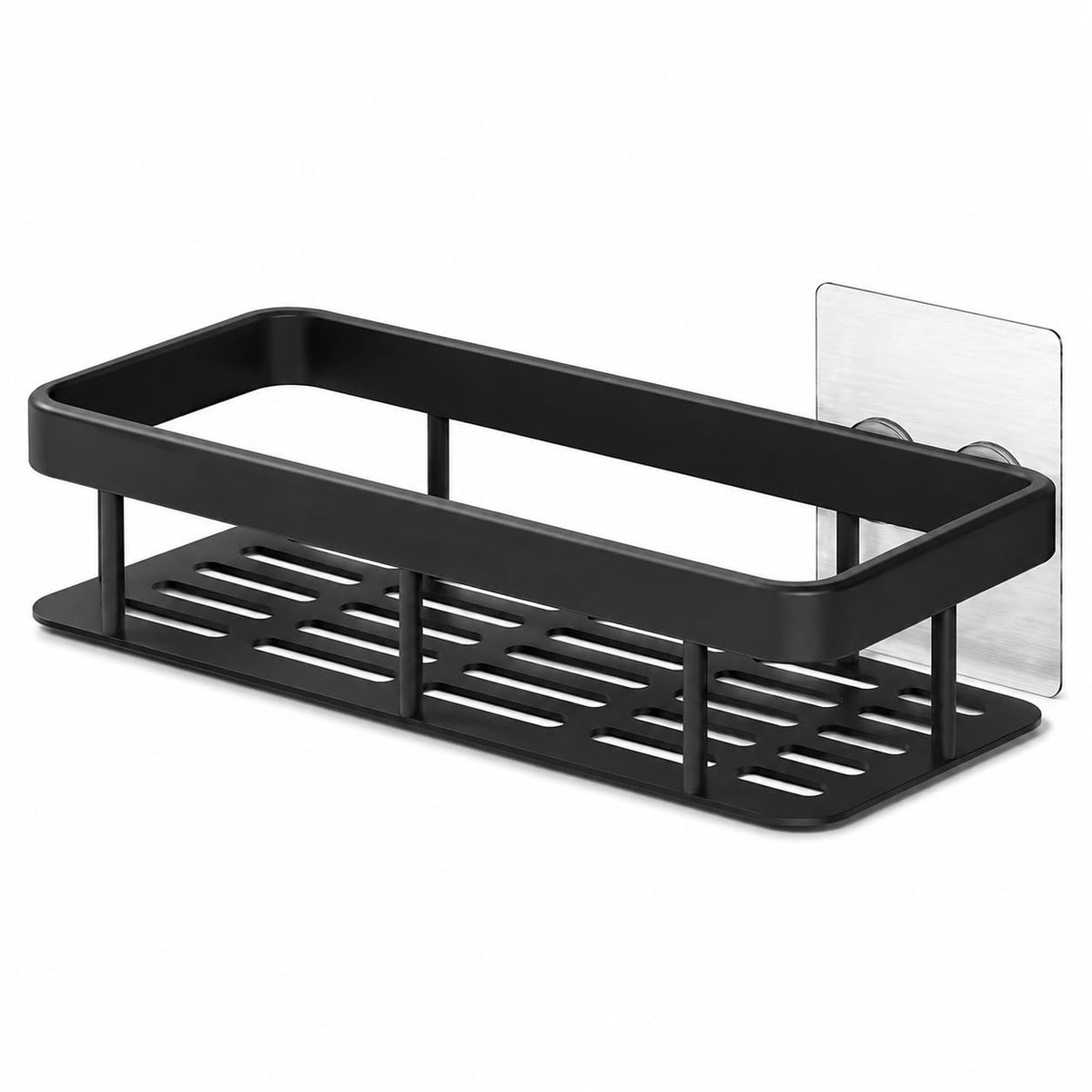 Wicllieot Heavy Duty Self Adhesive Bathroom Shelf Rack  Wall Mounted No Drill Bathroom Organizer for Shampoo, Soap & Toiletries