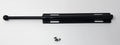 12-Inch Long Expendable and Reversible Pullout Closet Wardrobe Valet Rod with Installation screws (Matte Black)