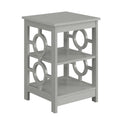 Convenience Concepts Ring End Table, Gray
