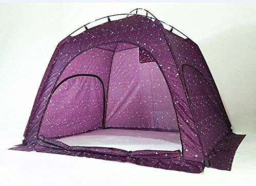 Laylala Indoor Privacy And Play Tent On Bed Sleep Cozy In Drafty Room