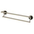 Kingston Brass BA91318BN Water Onyx Dual Towel-Bar, Brushed Nickel