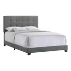 Intercon Addyson UPH Bed Platform, Queen (U.S. Standard), Gray