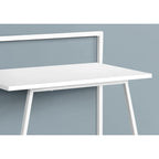 Monarch Specialties Laptop Study Table-Contemporary Style Computer Desk-Simple, 30' L, White