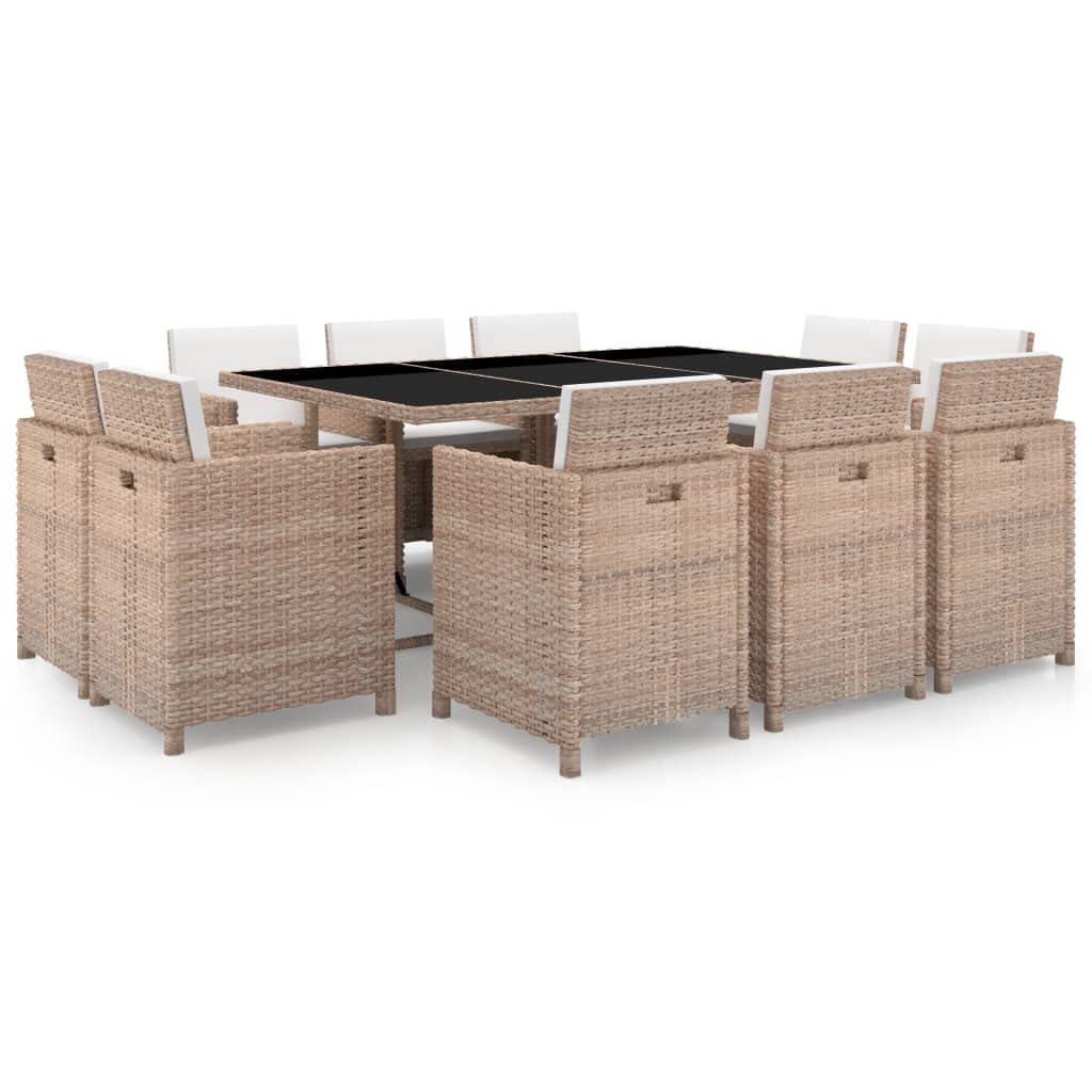 vidaXL Modern Style Patio Dining Set