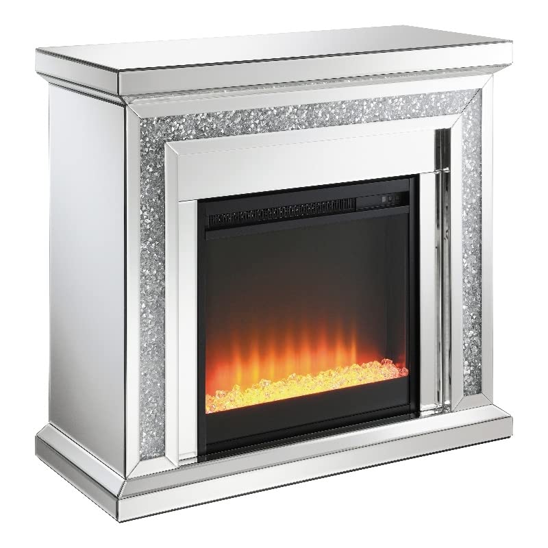 Coaster Lorelai Electric Fireplace, Mirror
