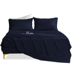 Cozysmile Lightweight King Sheet Set - 4 Piece Silky Soft Breathable Bed Sheet & Pillowcase Set, 16'' Deep Pocket Hotel Luxury W