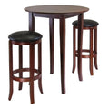 Winsome Fiona, 2 Stools, Walnut