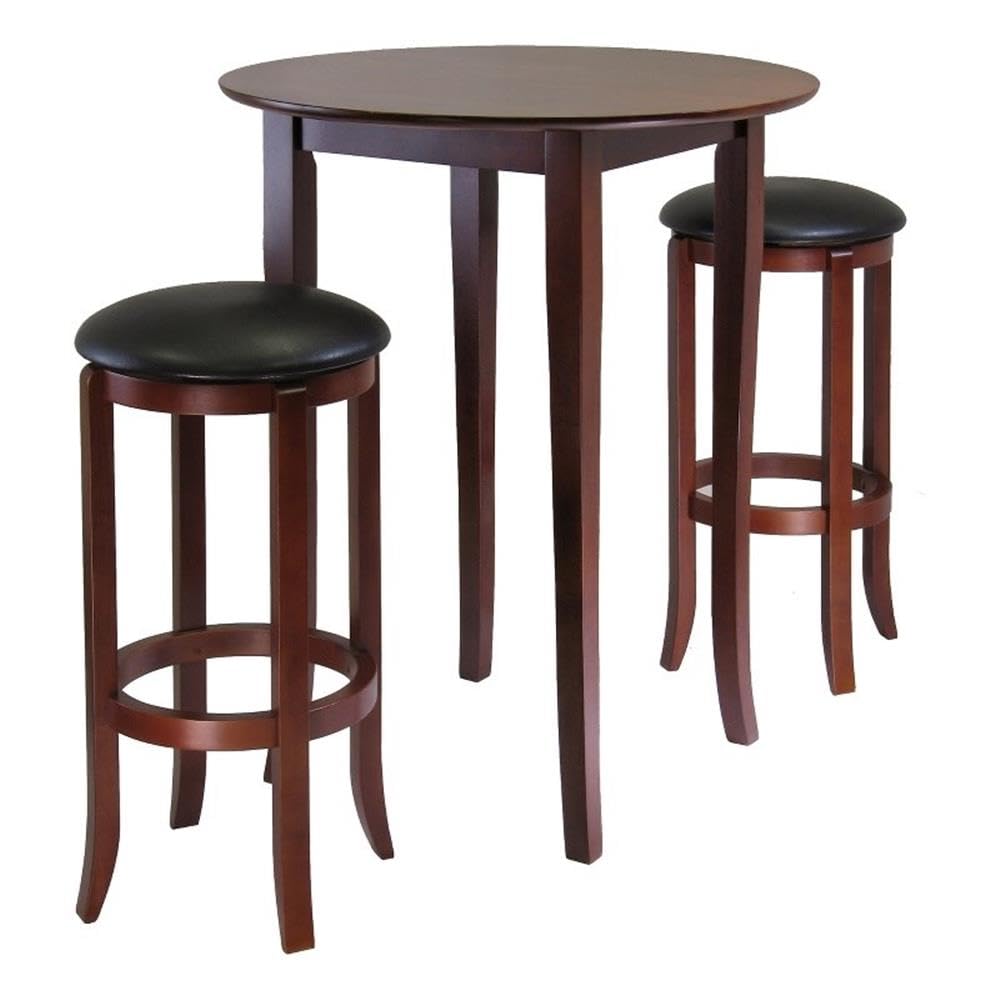 Winsome Fiona, 2 Stools, Walnut