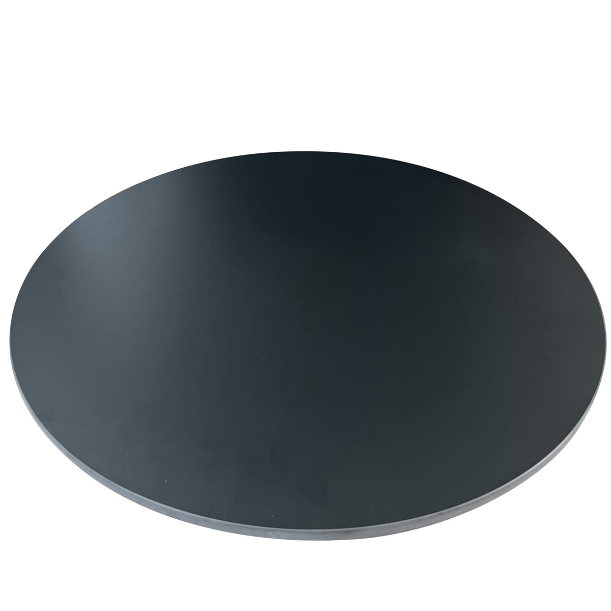 Svioby Black Round Sintered Stone Table Top, Ceramics Dining Tabletop, Replacement Cover Marble For Indoor/Outdoor Coffee Table