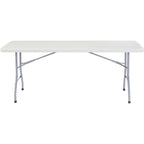 National Public Seating Plastic Folding Table - 30in.W x 72in.L, Model Number BT3072