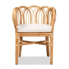 Baxton Studio Melody Modern and Contemporary Natural Finished Dining Chair