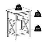 Winsome Xylia Accent Table, Coffee