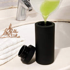Refillable Dish Washing Liquid Dispenser, Silicone Divided Bottle Easy Squeeze Soap Dispenser Hand Soap Bottle Essential Oil Lot