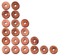 PURORRA Cedar Wood Rings  Family Value Pack of 20  Protect Your Clothes  Natural Round Cedar Blocks for Clothes Storage, Clos