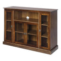 Convenience Concepts Summit Highboy 60 inch TV Stand with Storage Cabinets and Shelves, Dark Walnut