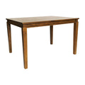 Flash Furniture Henry 47 Solid Wood Dining Table, Commercial Grade Heavy Duty Rectangle Wood Table, Water Resistant Finish, Seat