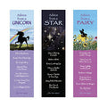 Your True Nature Advice From Nature 3 Bookmark Mystic Mama Set, Laminated With Glossy Finish, Printed On Recycled Paper - Unicor