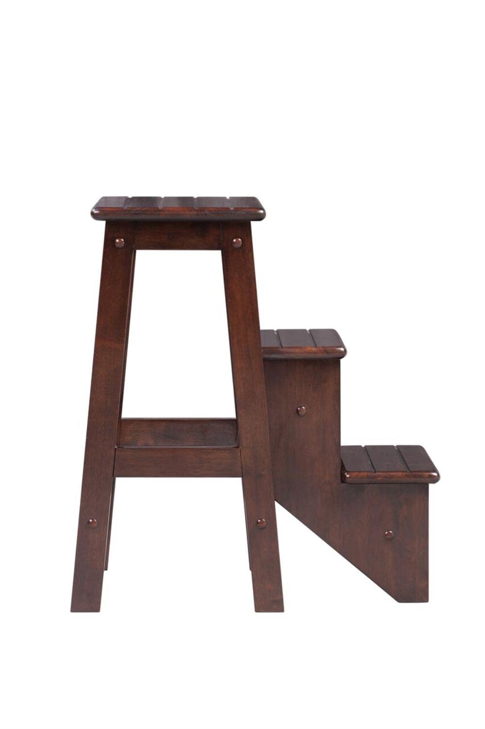 Boraam Step Stool, 24-Inch, Cappuccino