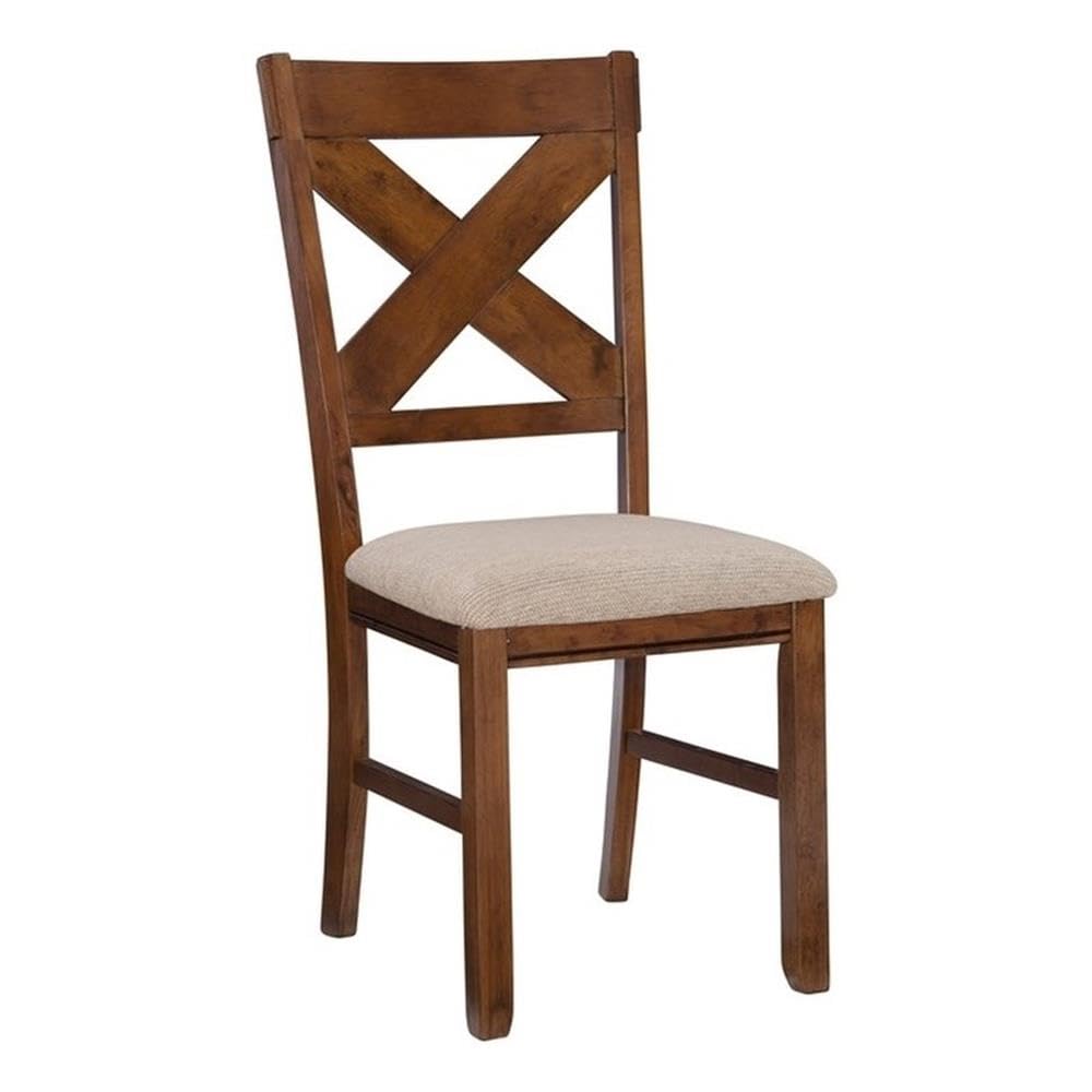 Powell Company Kraven Dining Side Chair (Set of 2), Brown