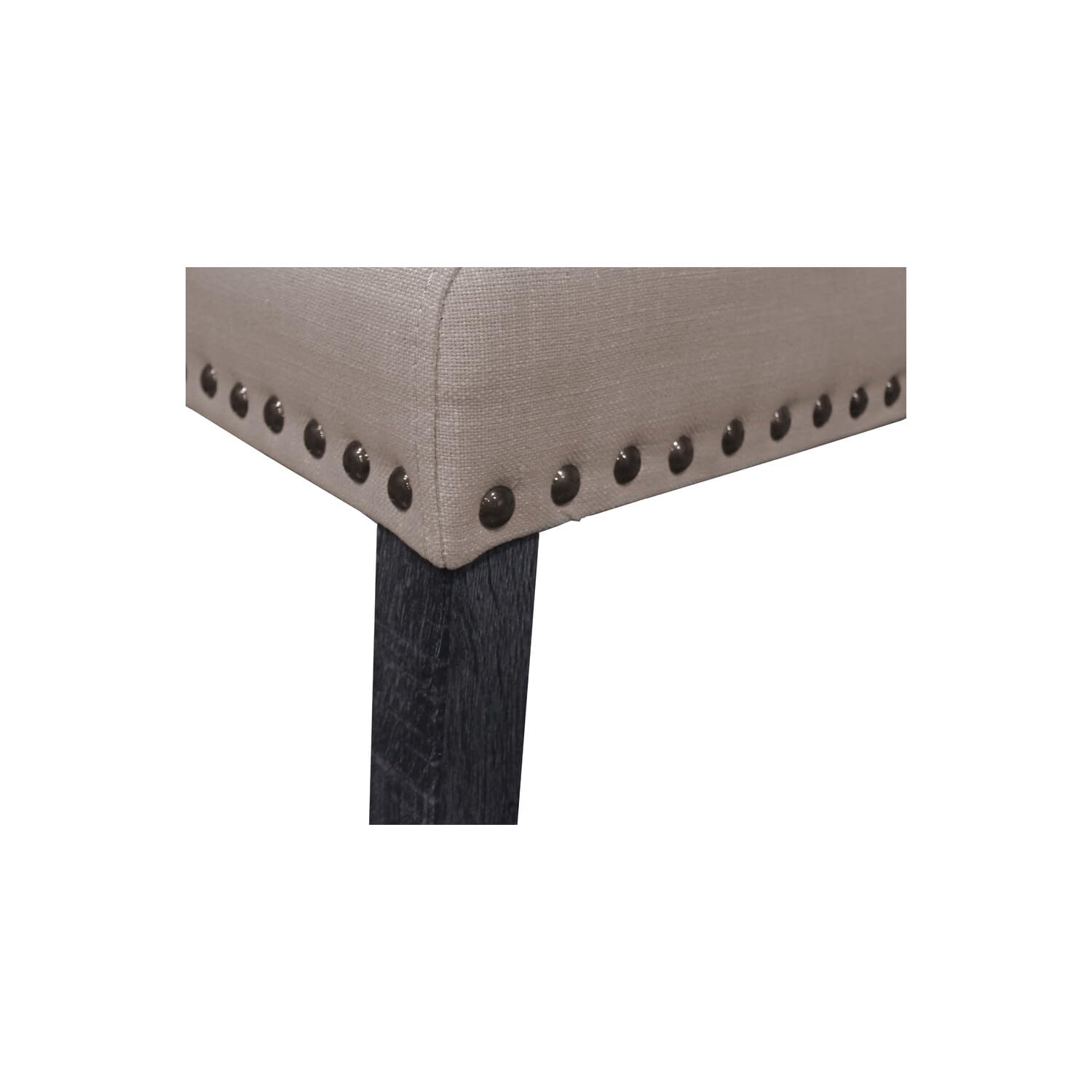 Best Master Furniture Antique Gray/Natural Counter Height Stools, Set Of 2