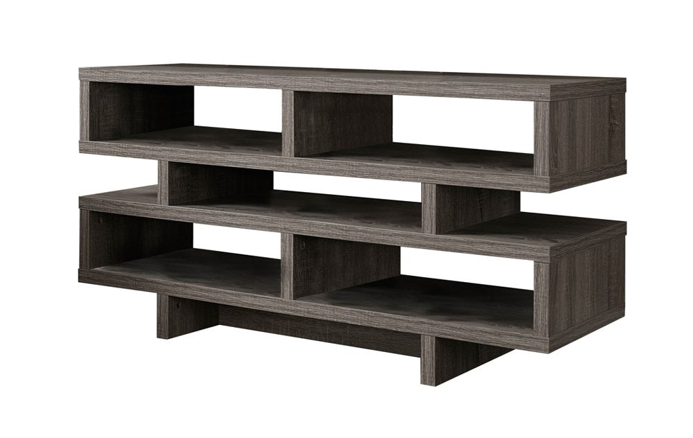 Monarch Specialties , TV Console, Dark Taupe Reclaimed-Look, 48'L