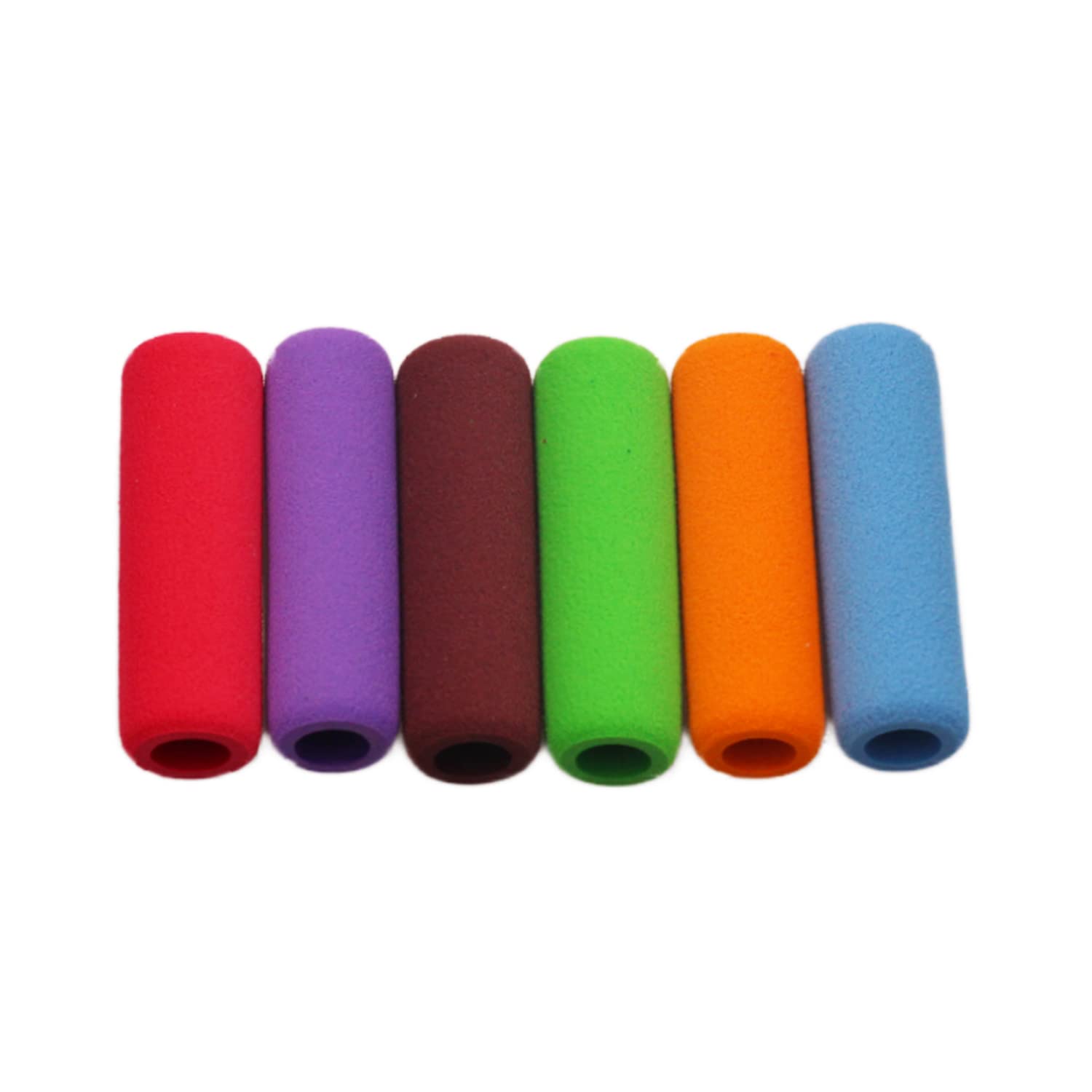 Arbootjin Pencil Grips,30 Pcs Pencil Grip Colorful Cushioned Pencil Handwriting Grips Writing Aid Pencil Holder Pencil Gripper F