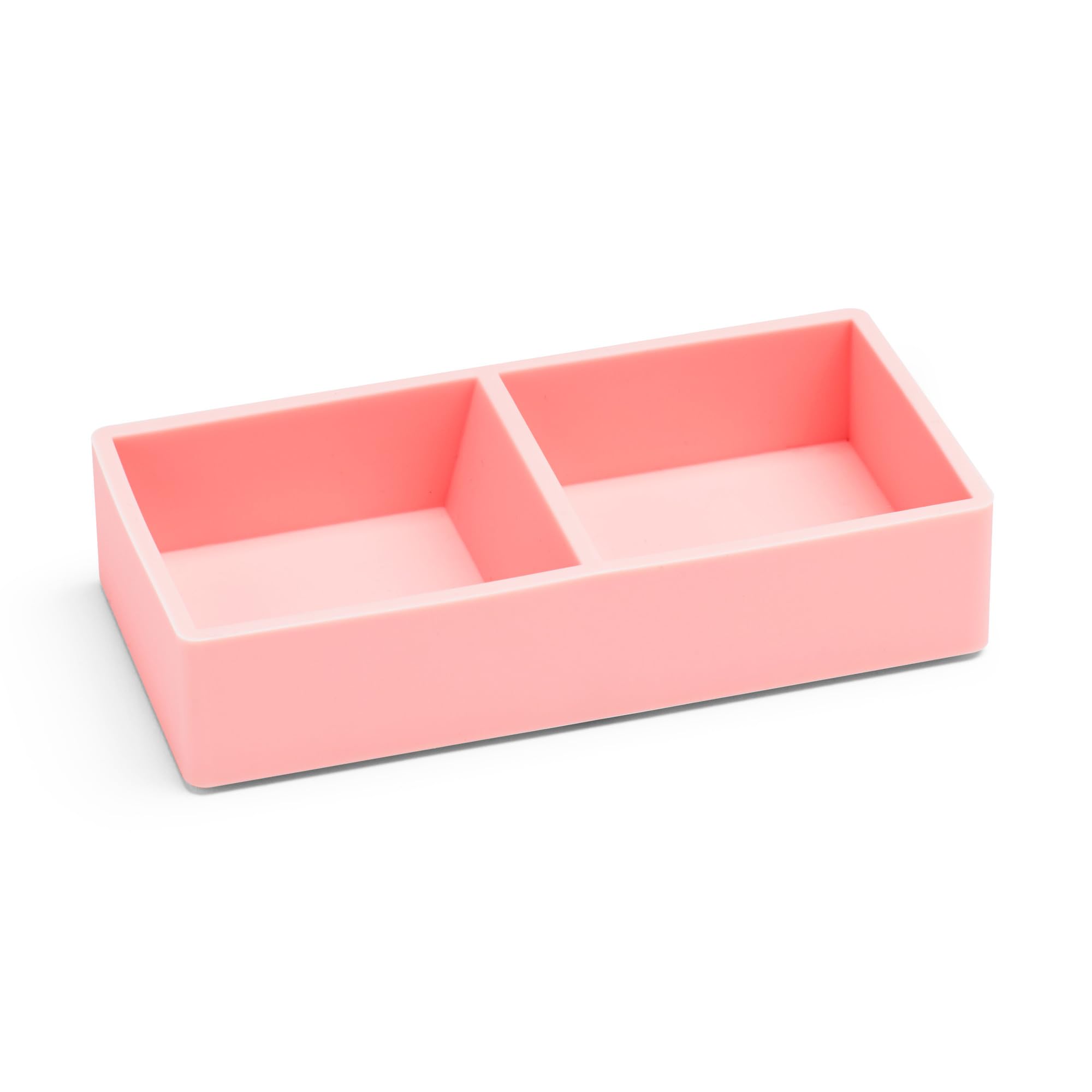 Poppin Stackable Letter And Accessory Trays For Office Organization - Modular Lacquer Desk Trays, Color-Coordinated Office Suppl