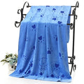 KUTKUT Dog Towel, Looluuloo Microfiber Drying Towels for Dog, Dog Bath Towel, Beach Towel, Absorbent Towel Suitable for Small an