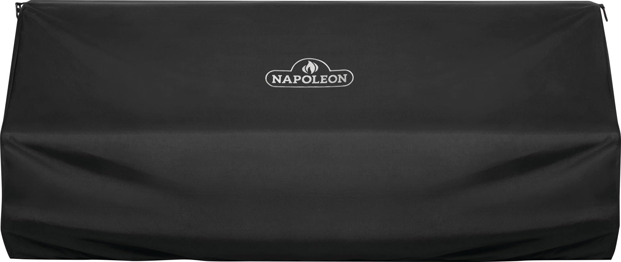Napoleon Premium Cover For Large Prestige Pro 825 Built-In Bbq Grills, Black Cover, Water Resistant, Uv Protected, Air Vents, Ha