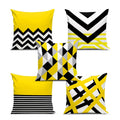 Bmrgifts Soft Fabric Designer Decorative Printed Cushion Cover Decorations For Sofa Living Room Set Of 5 24 X 24 Inch Multi (Mul