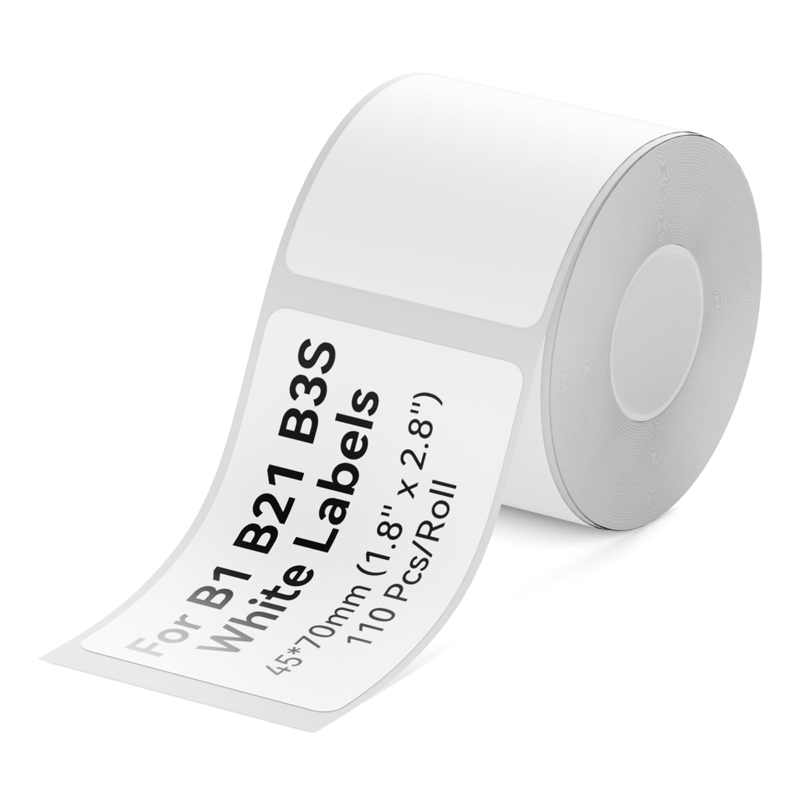 Niimbot B1 Label Tape B21 Self-Adhesive Labeling Tape 1.77' X 2.76' (45X70Mm) Thermal Label Print Paper Niimbot Labels For Bar