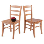 Winsome Set of 2 Ladder Back Chair RTA