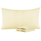 Ntbay King Pillowcase Set - 2 Pack Brushed Microfiber 20X40 Pillowcases - Soft, Wrinkle-Free, Fade-Resistant, Stain-Resistant, I