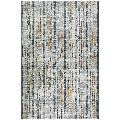 Winslow Wl6 Grey Transitional Rug Rectangle 2' X 3'